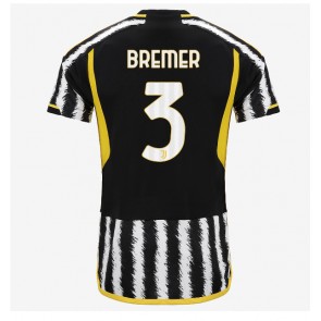 Juventus Gleison Bremer #3 Koszulka Podstawowych 2023-24 Krótki Rękaw